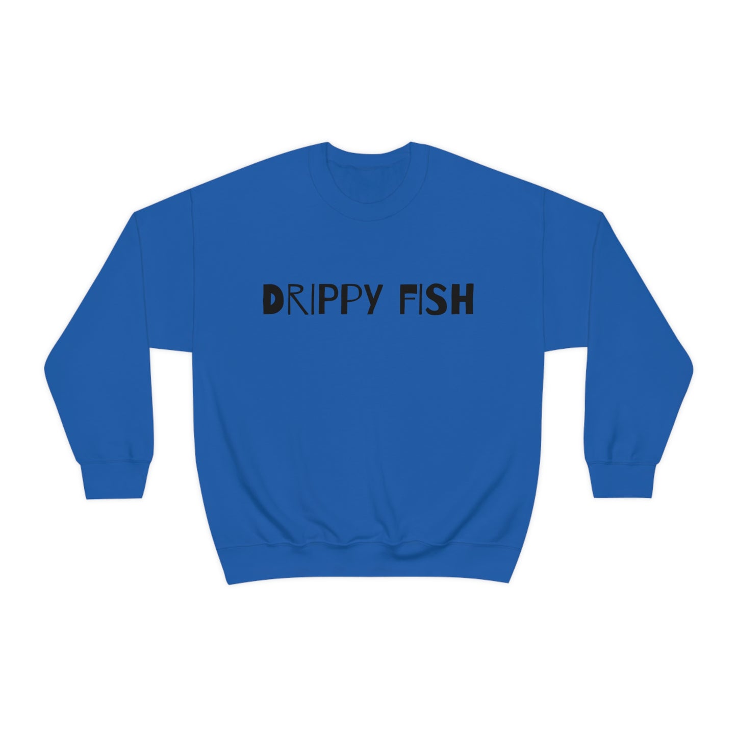 Drippy Fish™(blk lbl) Crewneck Sweatshirt