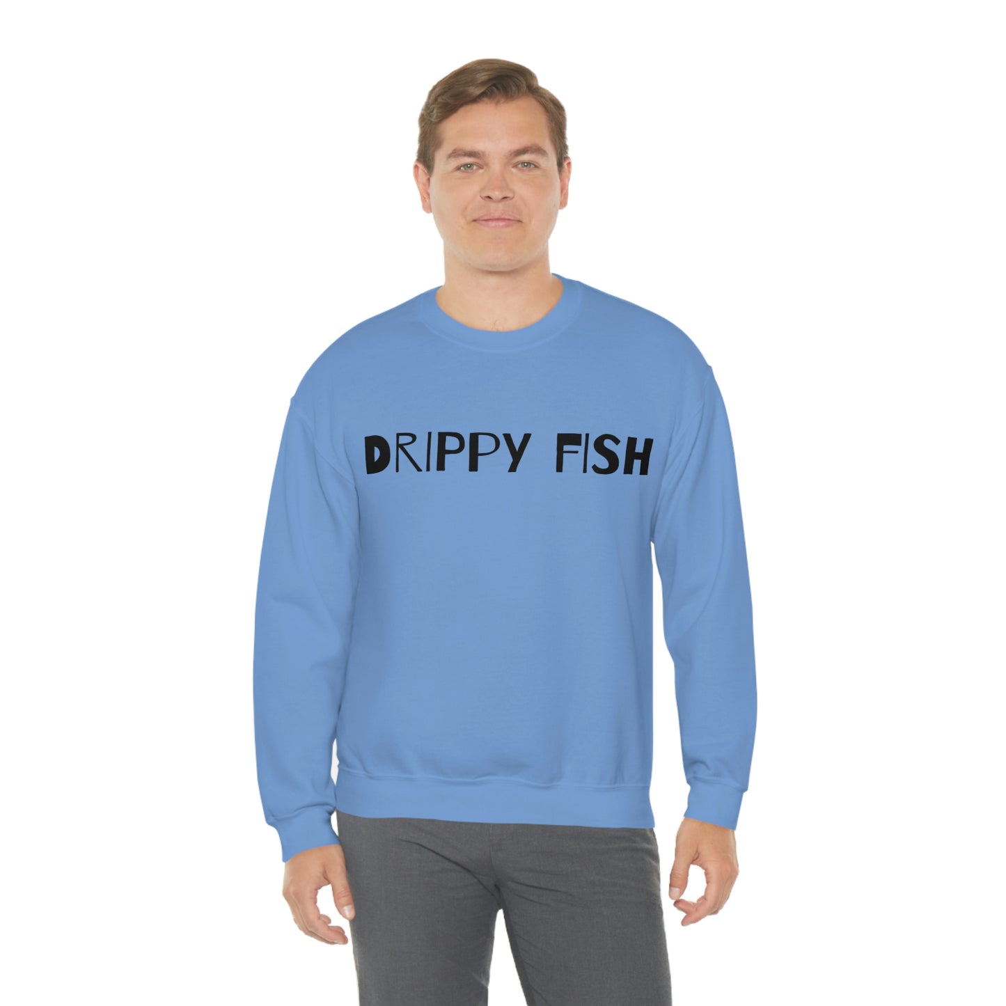 Drippy Fish™(blk lbl) Crewneck Sweatshirt