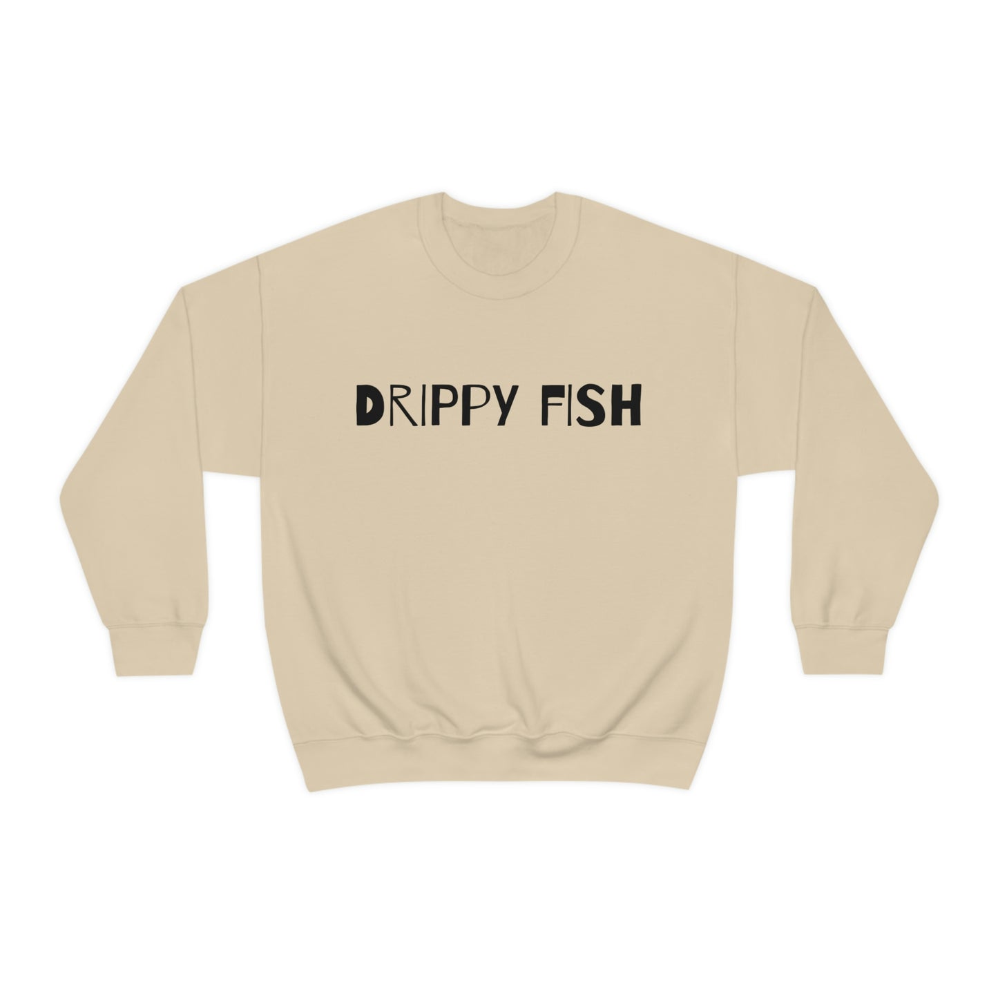 Drippy Fish™(blk lbl) Crewneck Sweatshirt