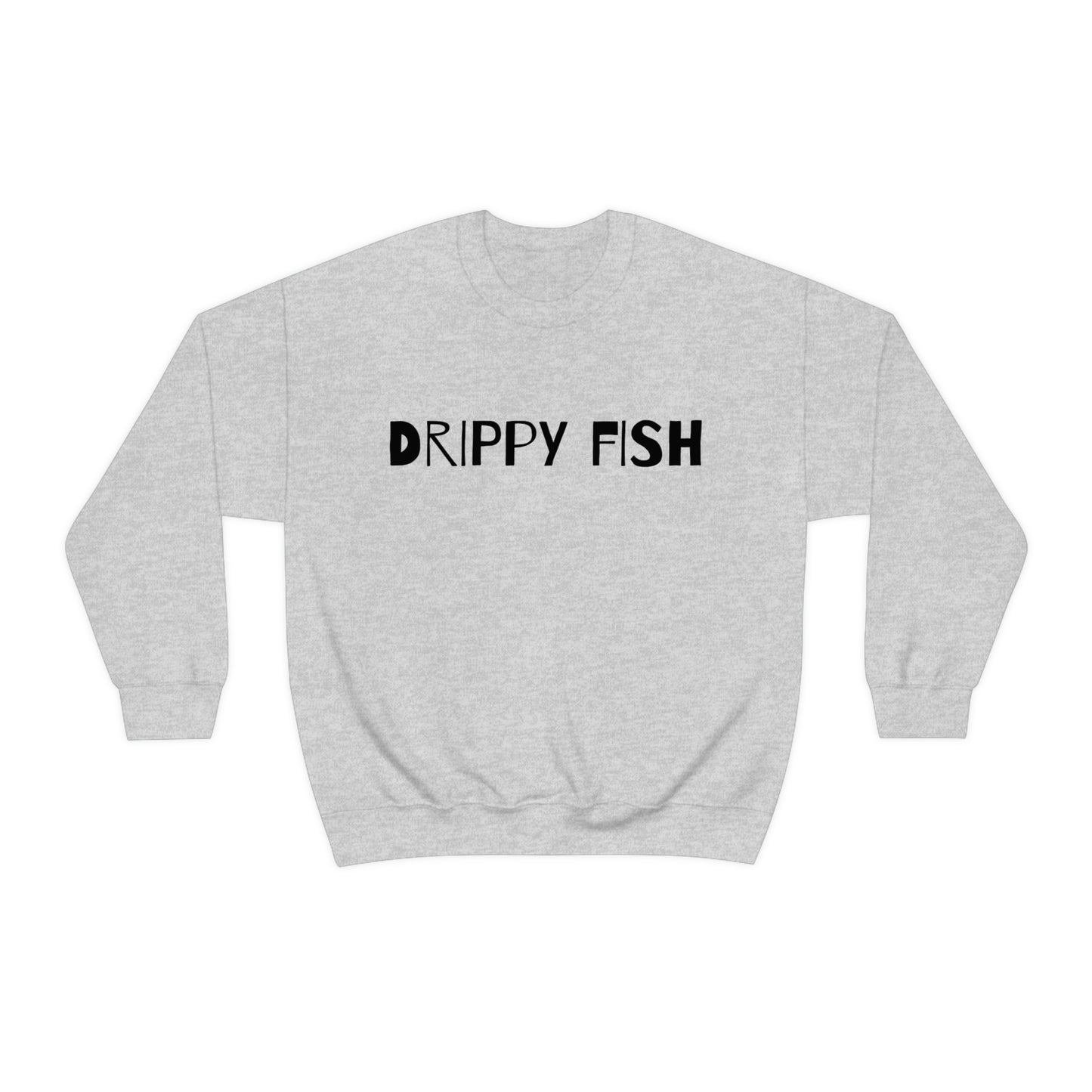 Drippy Fish™(blk lbl) Crewneck Sweatshirt