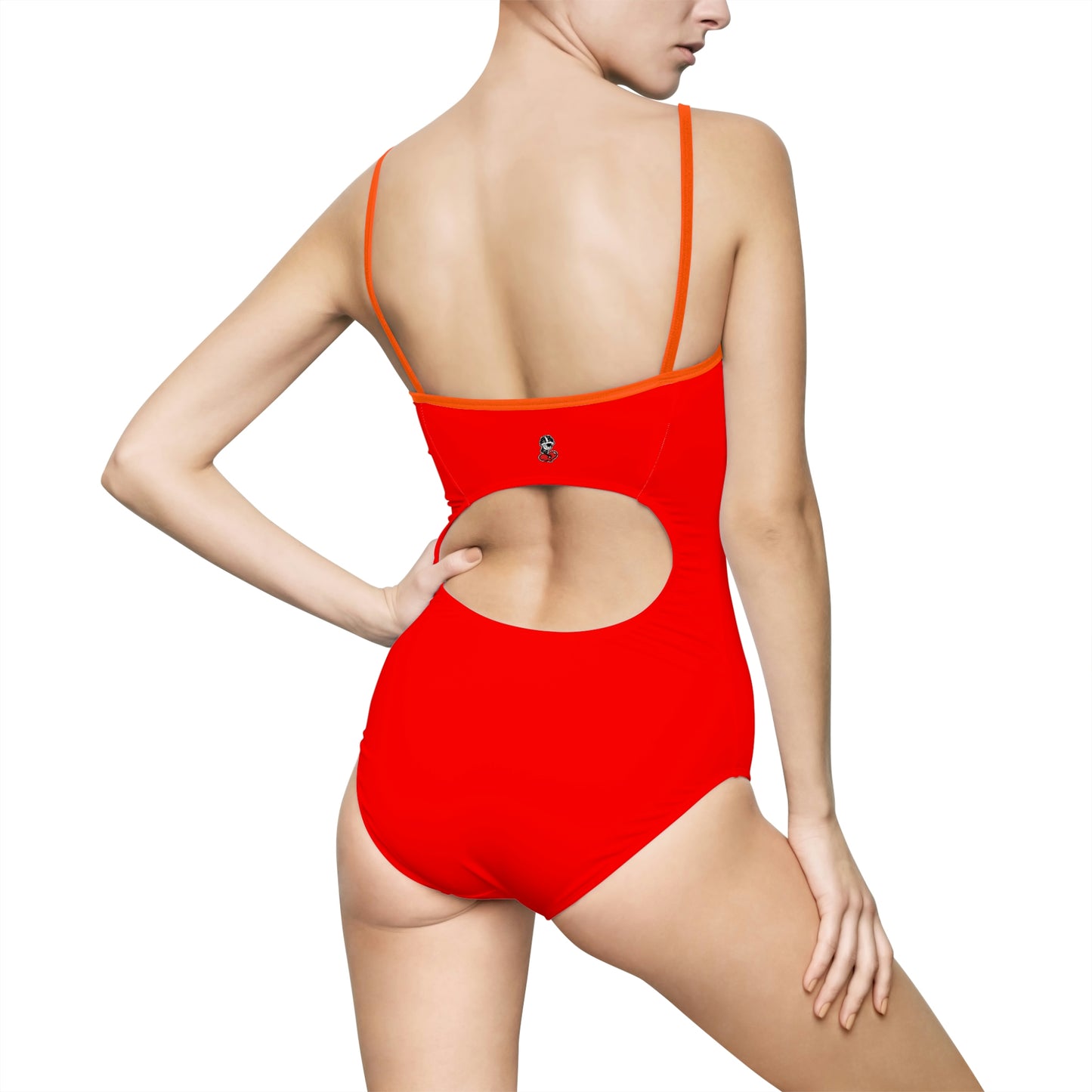 “Drippy Red” Women's One-piece Swimsuit