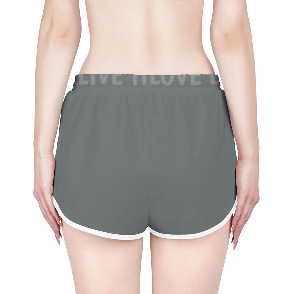 “Love Life” Women's Relaxed Shorts (AOP)