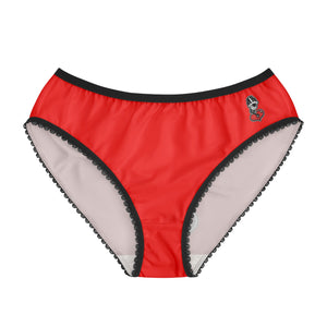 “LIL DRIPPY RED” Women's Briefs (small logo on front)