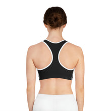 Load image into Gallery viewer, &quot;Smoking Moon&quot; Sports Bra (AOP)