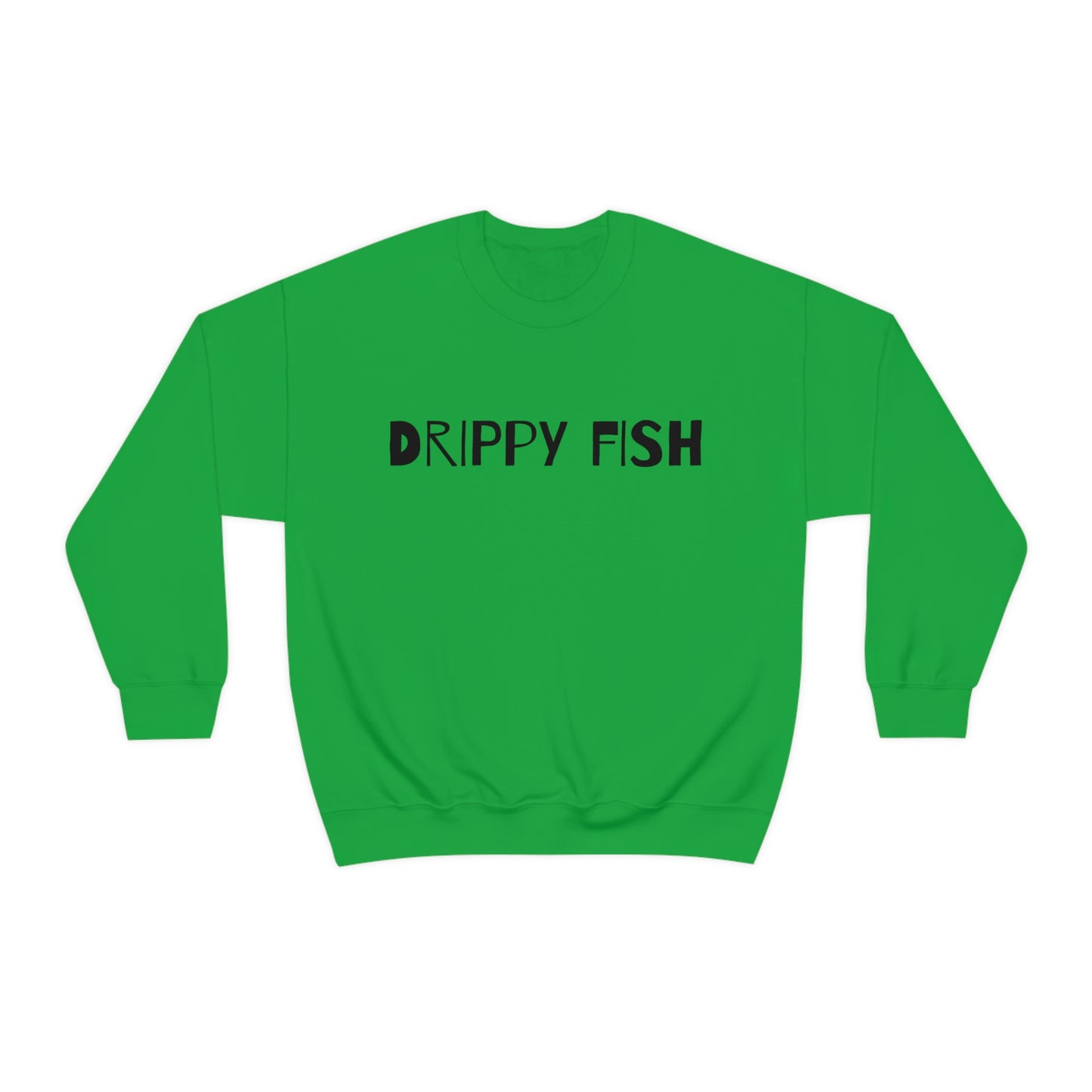 Drippy Fish™(blk lbl) Crewneck Sweatshirt