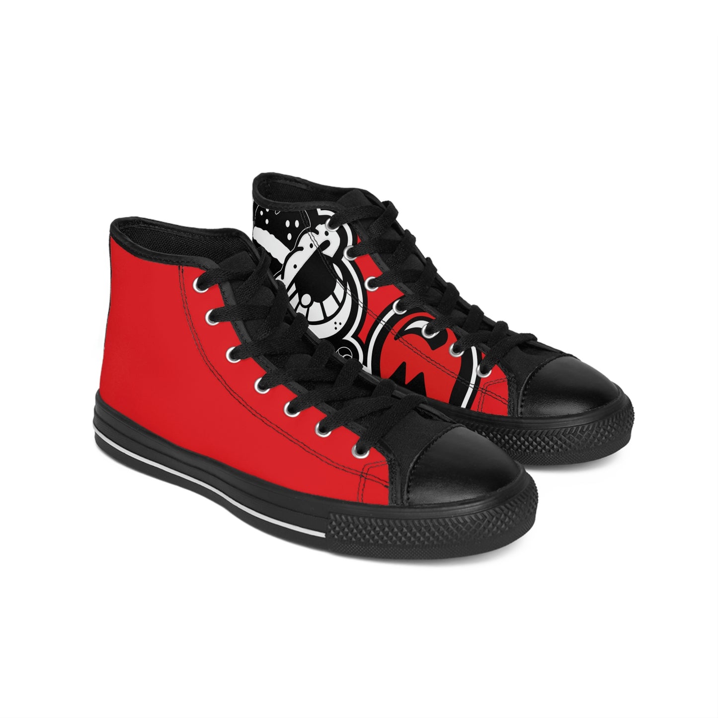 “Inner Steller Red” Men's High-top Sneakers