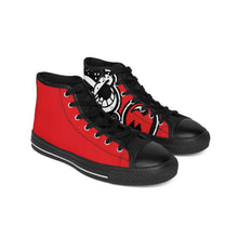 Load image into Gallery viewer, “Inner Steller Red” Men&#39;s High-top Sneakers