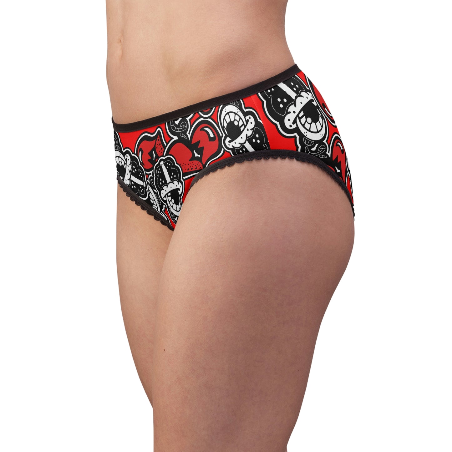 "Lady Drip" Red Women's Briefs