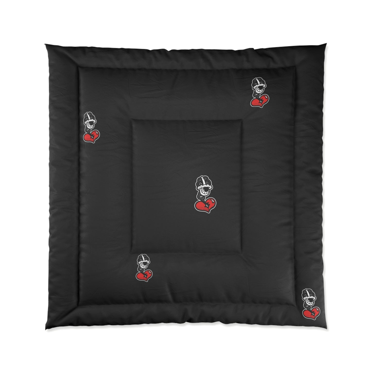 “Drippy Blk” Comforter