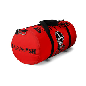"Drippy Fish" OG Red Duffle Bag