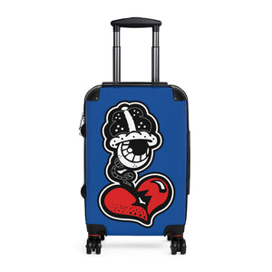 "Big Drip" Blue Cabin Suitcase