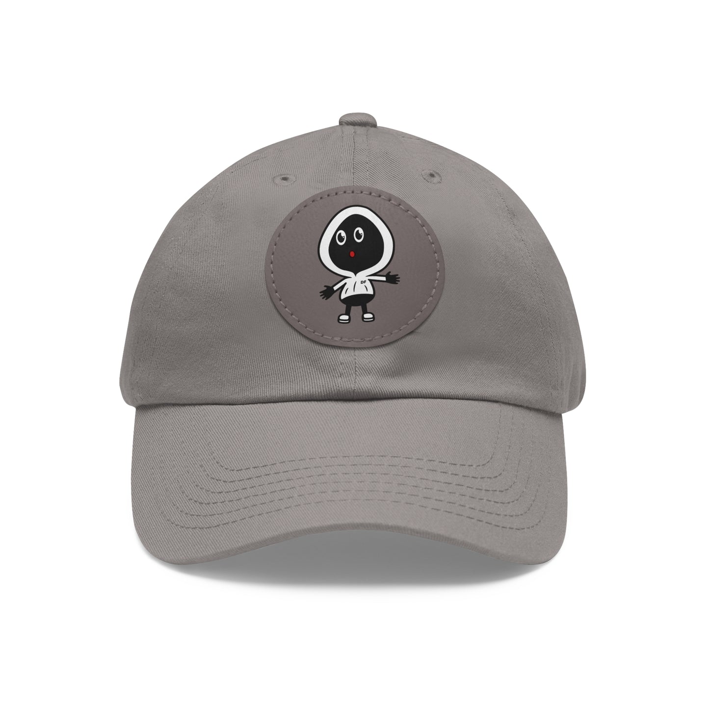 OG Dope Fiction Dad Hat with Leather Patch (Round)