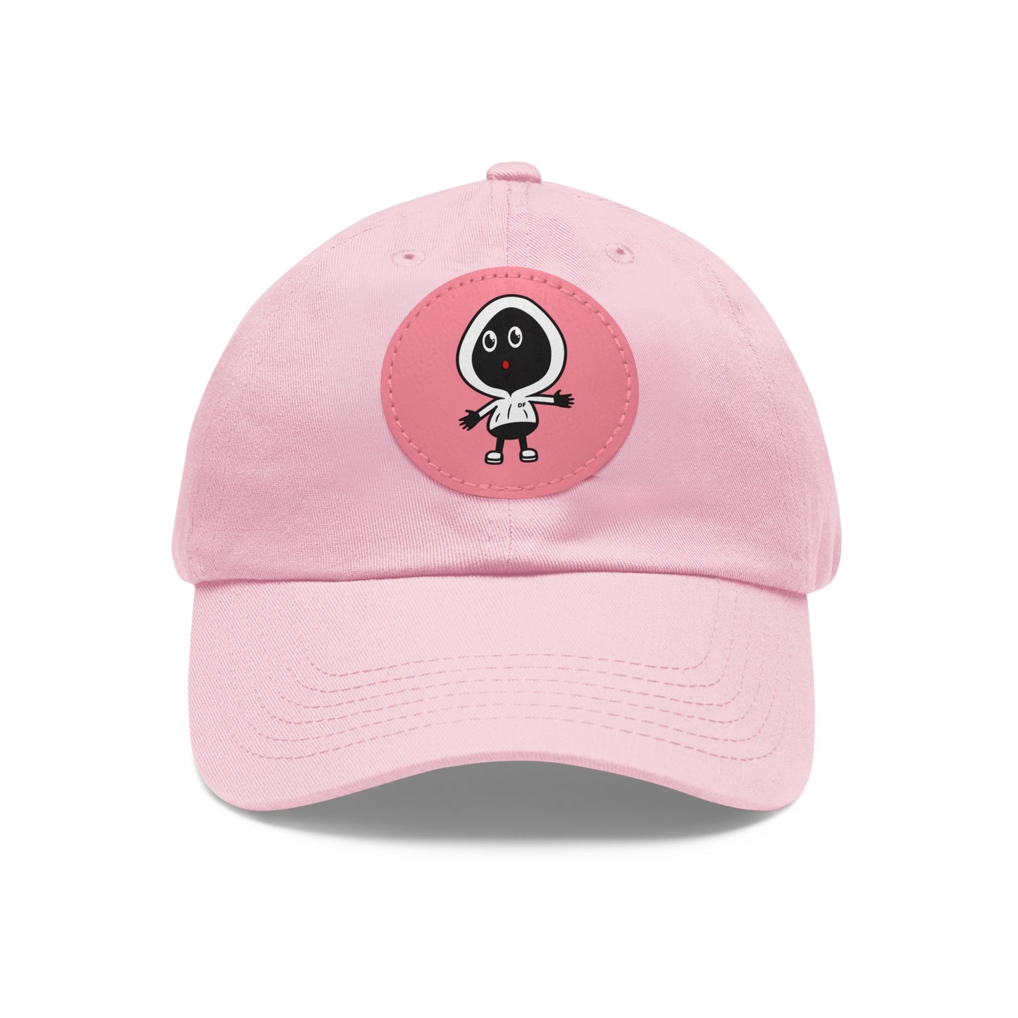 OG Dope Fiction Dad Hat with Leather Patch (Round)