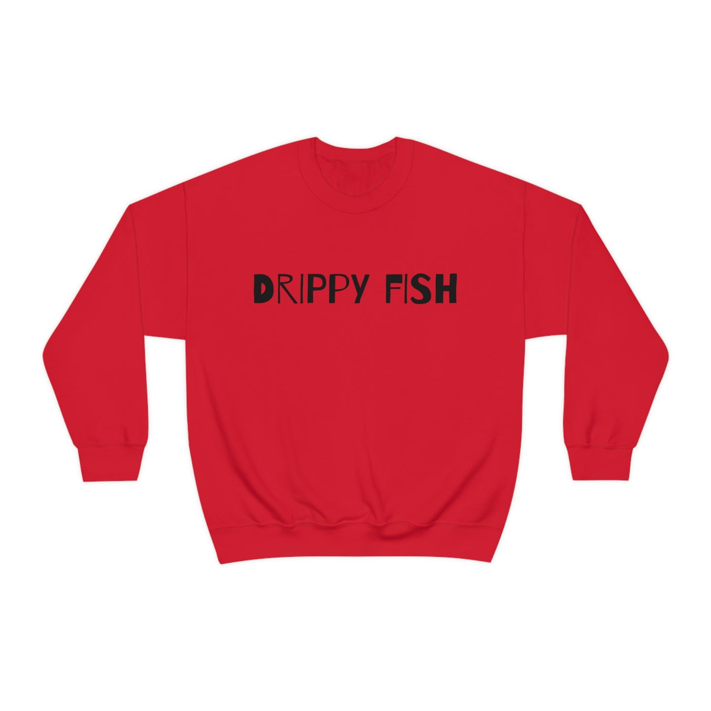 Drippy Fish™(blk lbl) Crewneck Sweatshirt