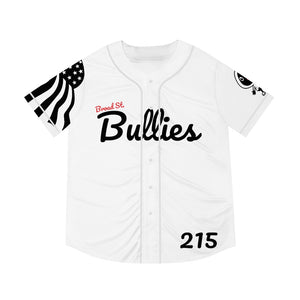 “Bullies” Away Men's Baseball Jersey (AOP)