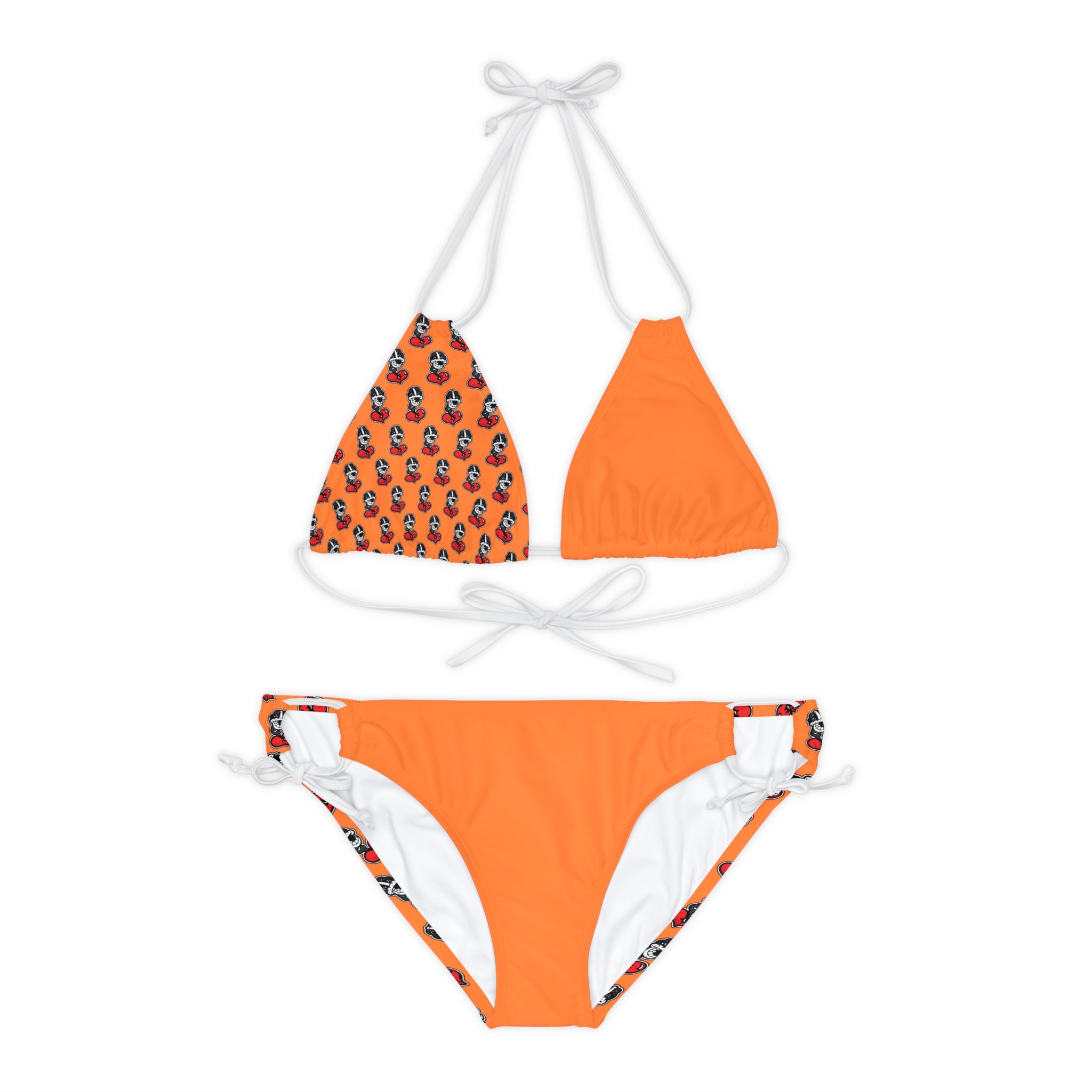 Crusta Sunset Strappy Bikini Set (AOP) – DRIPPY FISH COLLECTION