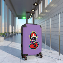 Load image into Gallery viewer, “lil Drip” Purple Cabin Suitcase