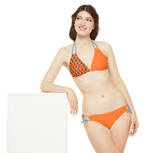 Load image into Gallery viewer, Crusta Sunset Strappy Bikini Set (AOP)