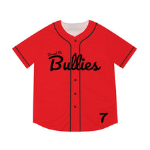 Load image into Gallery viewer, YFR “Bullies 7” Away Men&#39;s Baseball Jersey (AOP)