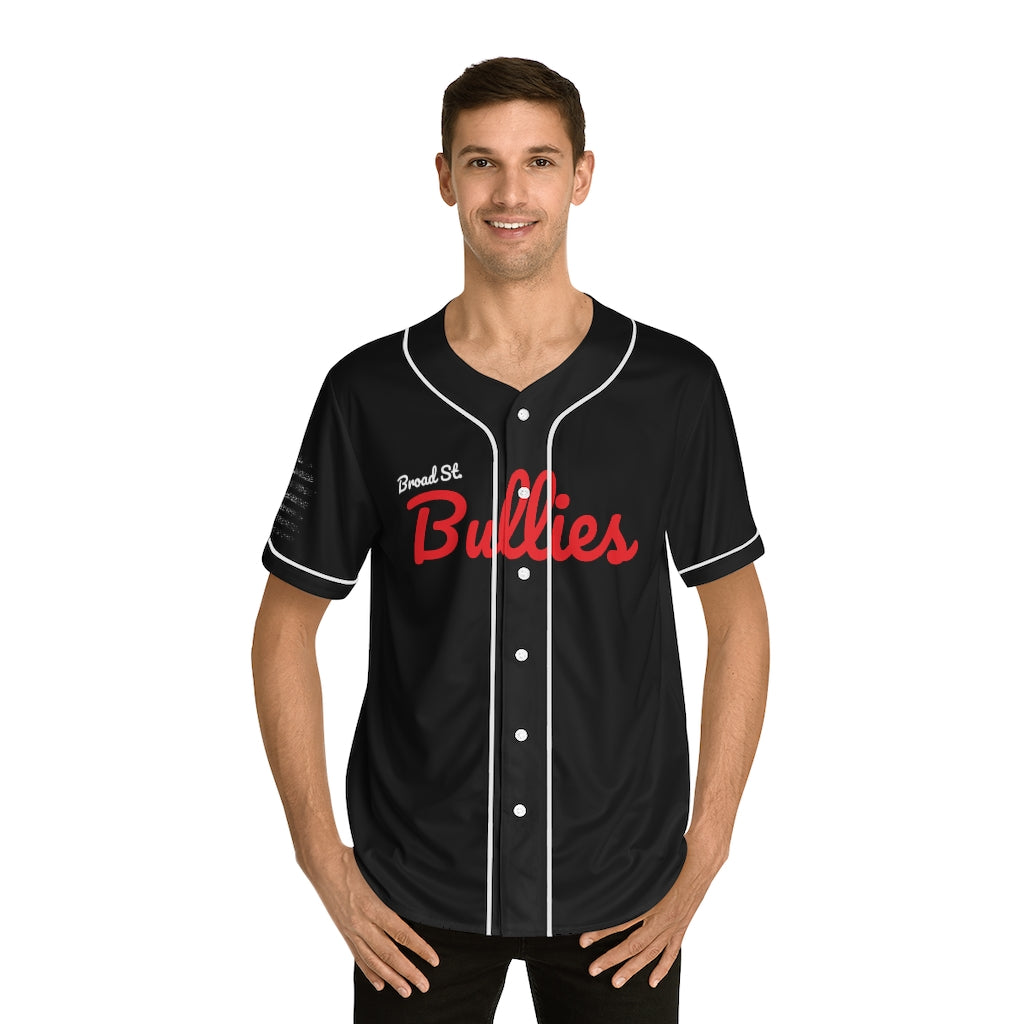 “Bullies” Home Men's Baseball Jersey (AOP)