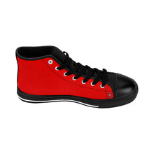 Load image into Gallery viewer, “DRIPPY RED&#39;S&quot; Men’s High-top Sneakers