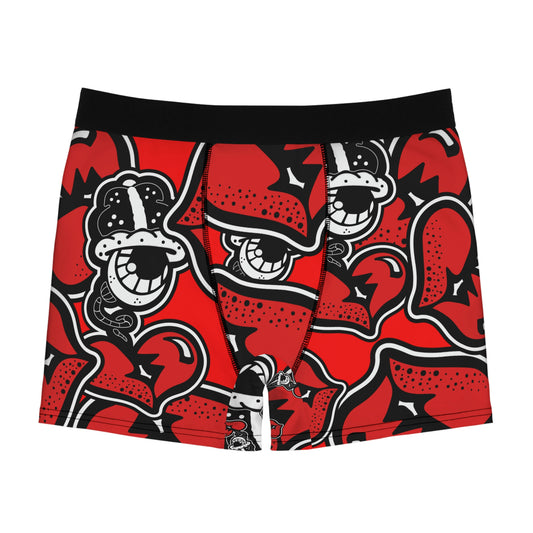 "Too Much Sauce” Red Men's Boxer Briefs