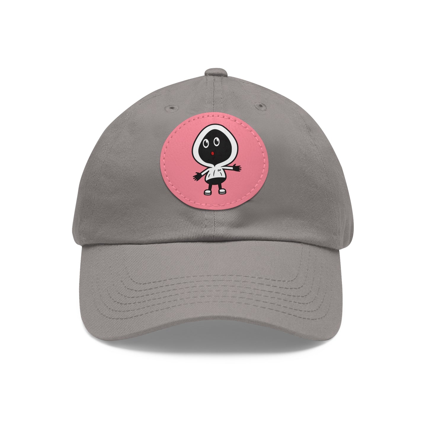 OG Dope Fiction Dad Hat with Leather Patch (Round)