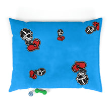 Load image into Gallery viewer, Sky Blue Drippy Fish Pet Bed