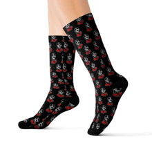Load image into Gallery viewer, DF Collection 1.7 Black Socks
